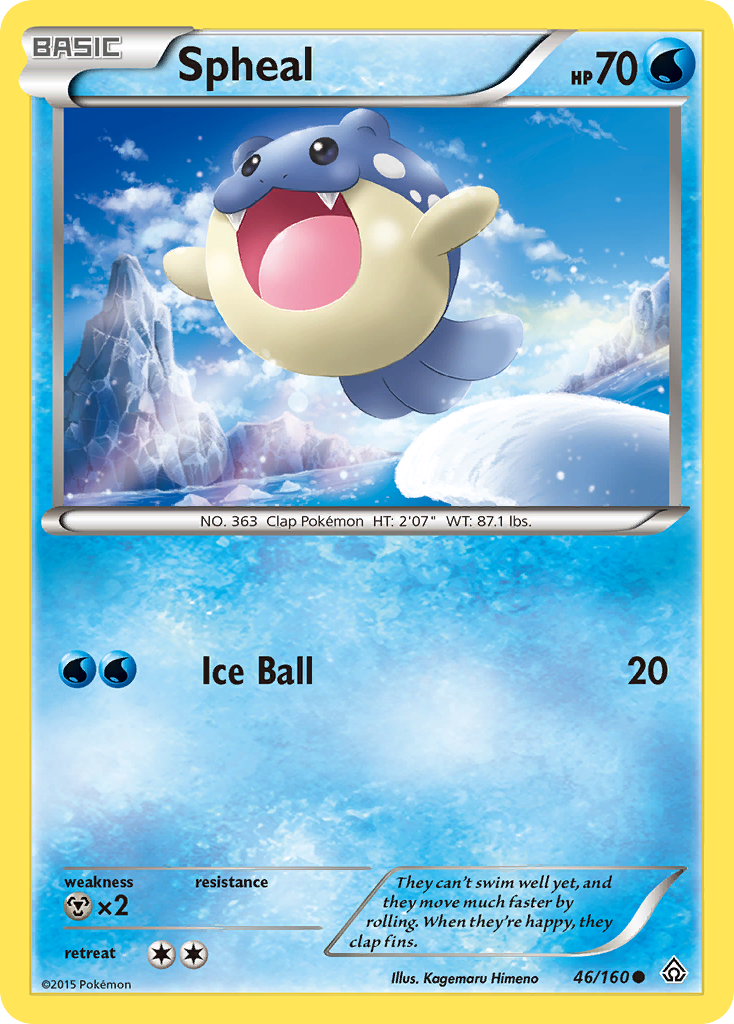 Spheal (46/160) [XY: Primal Clash] | GnG Games