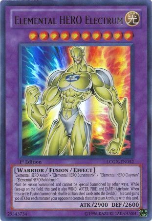 Elemental HERO Electrum [LCGX-EN052] Ultra Rare | GnG Games