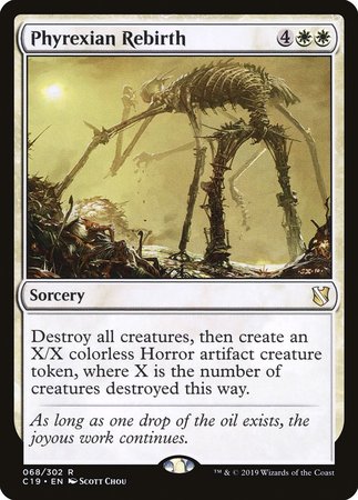 Phyrexian Rebirth [Commander 2019] | GnG Games