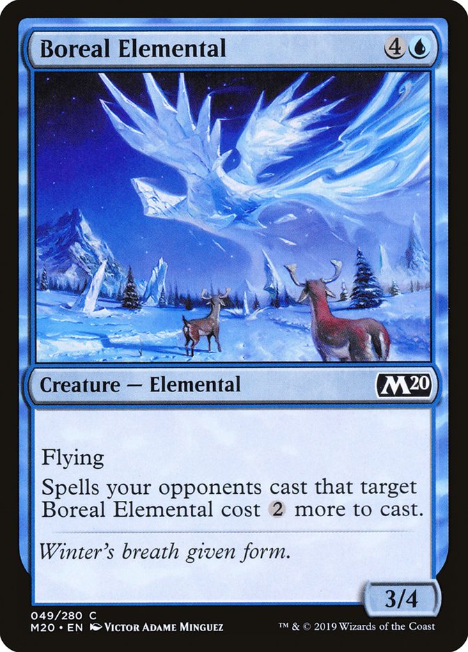 Boreal Elemental [Core Set 2020] | GnG Games