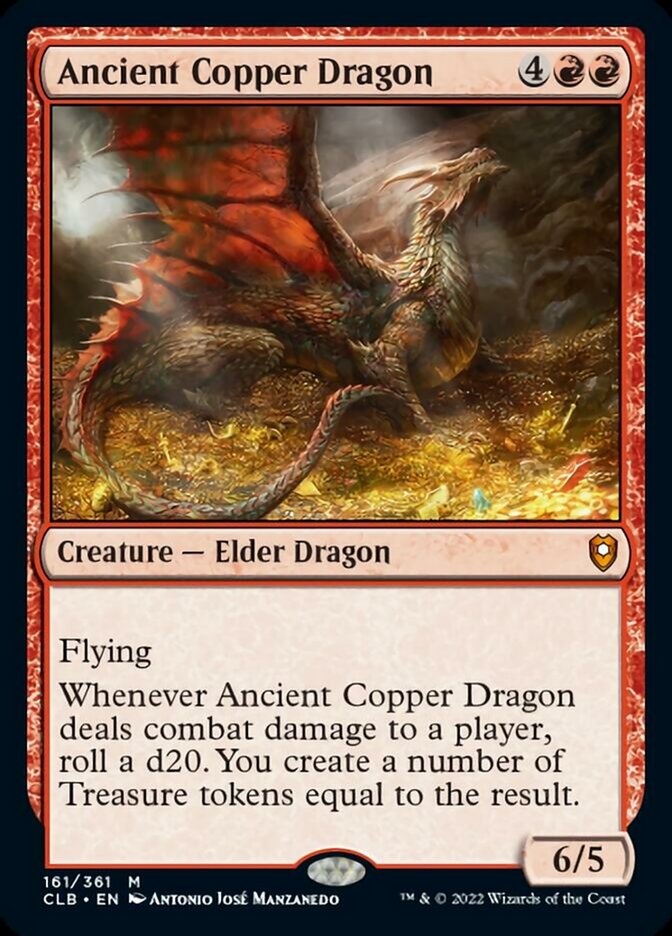 Ancient Copper Dragon [Commander Legends: Battle for Baldur's Gate] | GnG Games