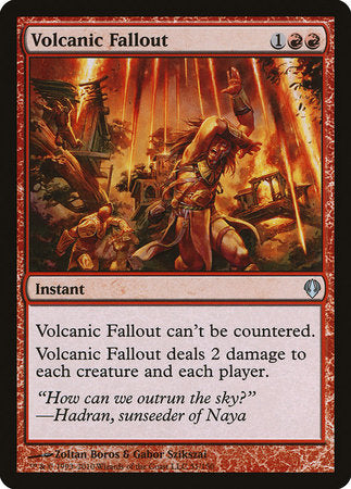 Volcanic Fallout [Archenemy] | GnG Games