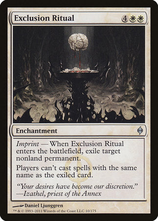 Exclusion Ritual [New Phyrexia] | GnG Games