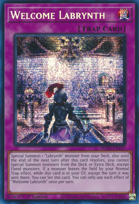 Welcome Labrynth [MP23-EN235] Prismatic Secret Rare | GnG Games