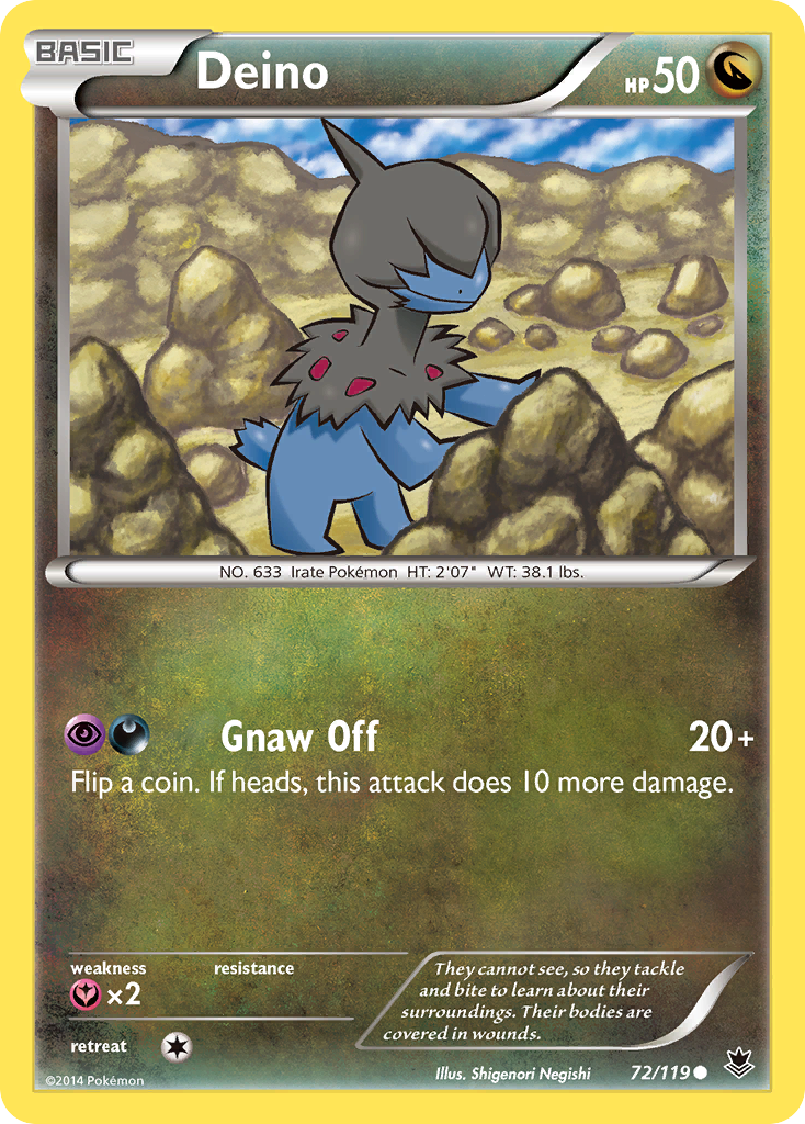 Deino (72/119) [XY: Phantom Forces] | GnG Games