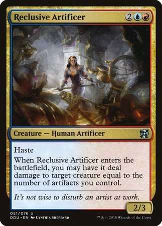 Reclusive Artificer [Duel Decks: Elves vs. Inventors] | GnG Games