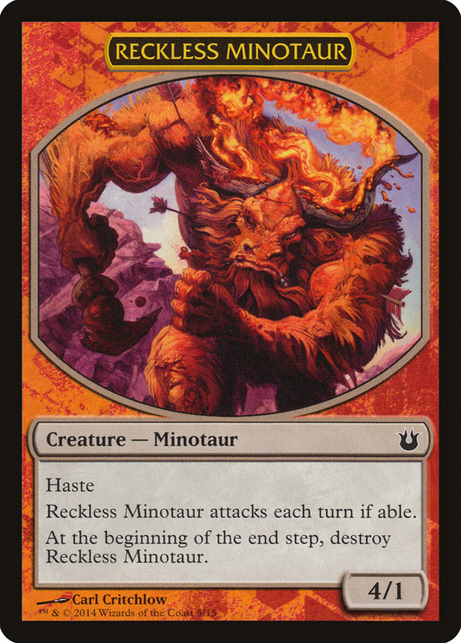 Reckless Minotaur [Hero's Path Promos] | GnG Games