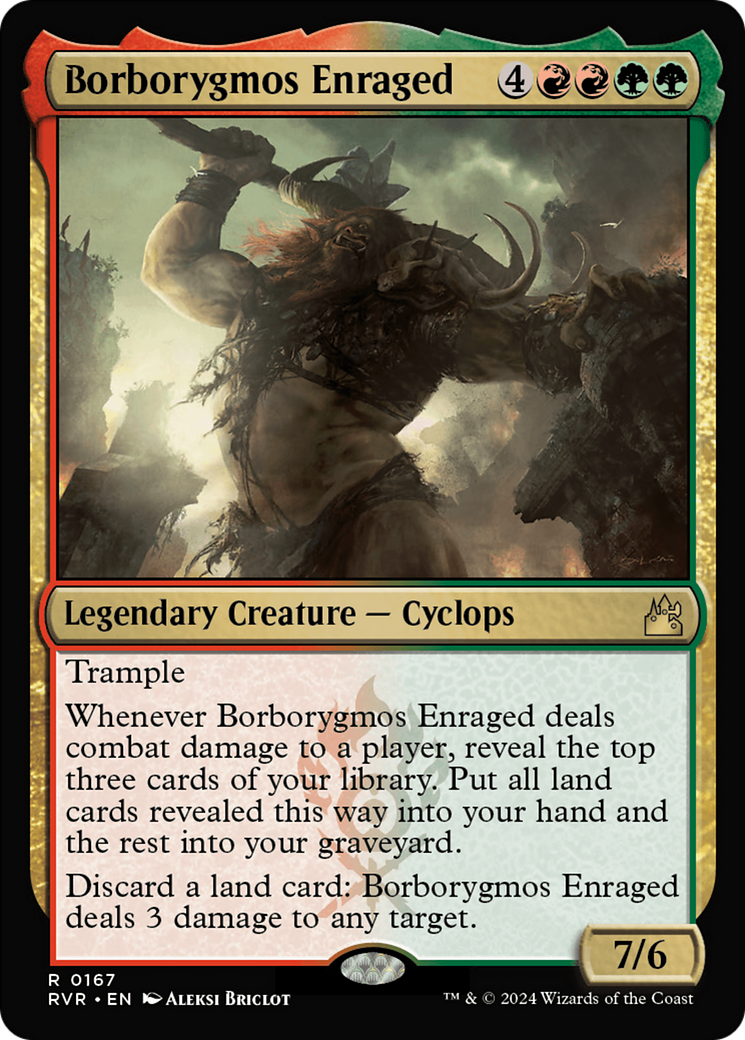 Borborygmos Enraged [Ravnica Remastered] | GnG Games