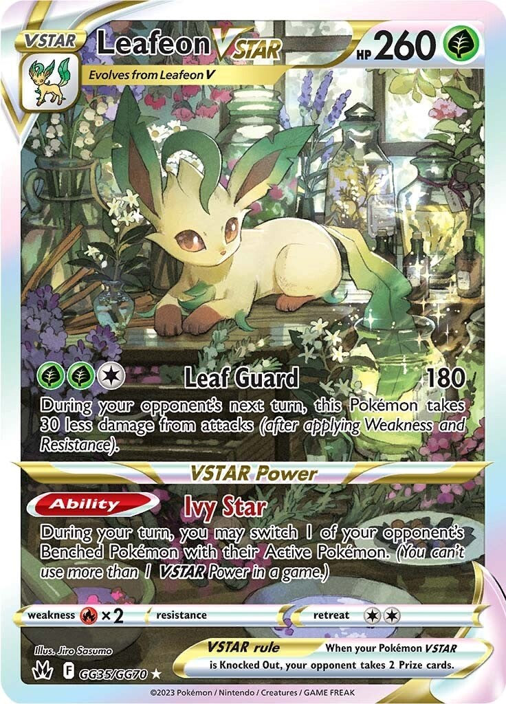 Leafeon VSTAR (GG35/GG70) [Sword & Shield: Crown Zenith] | GnG Games