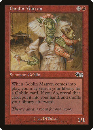 Goblin Matron [Urza's Saga] | GnG Games