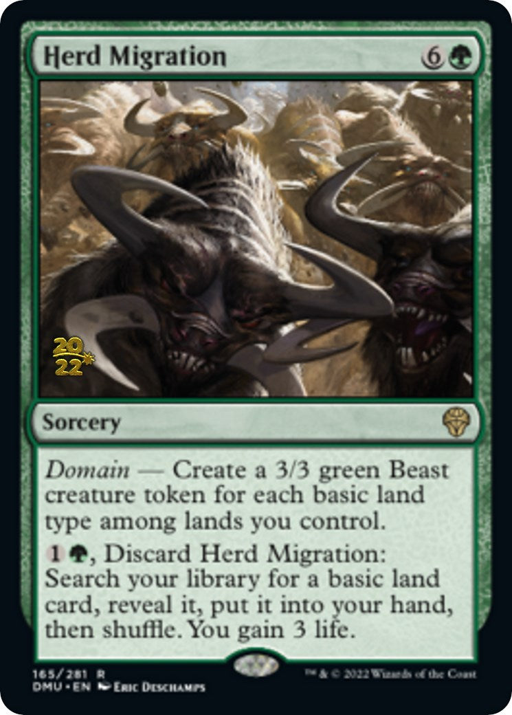 Herd Migration [Dominaria United Prerelease Promos] | GnG Games