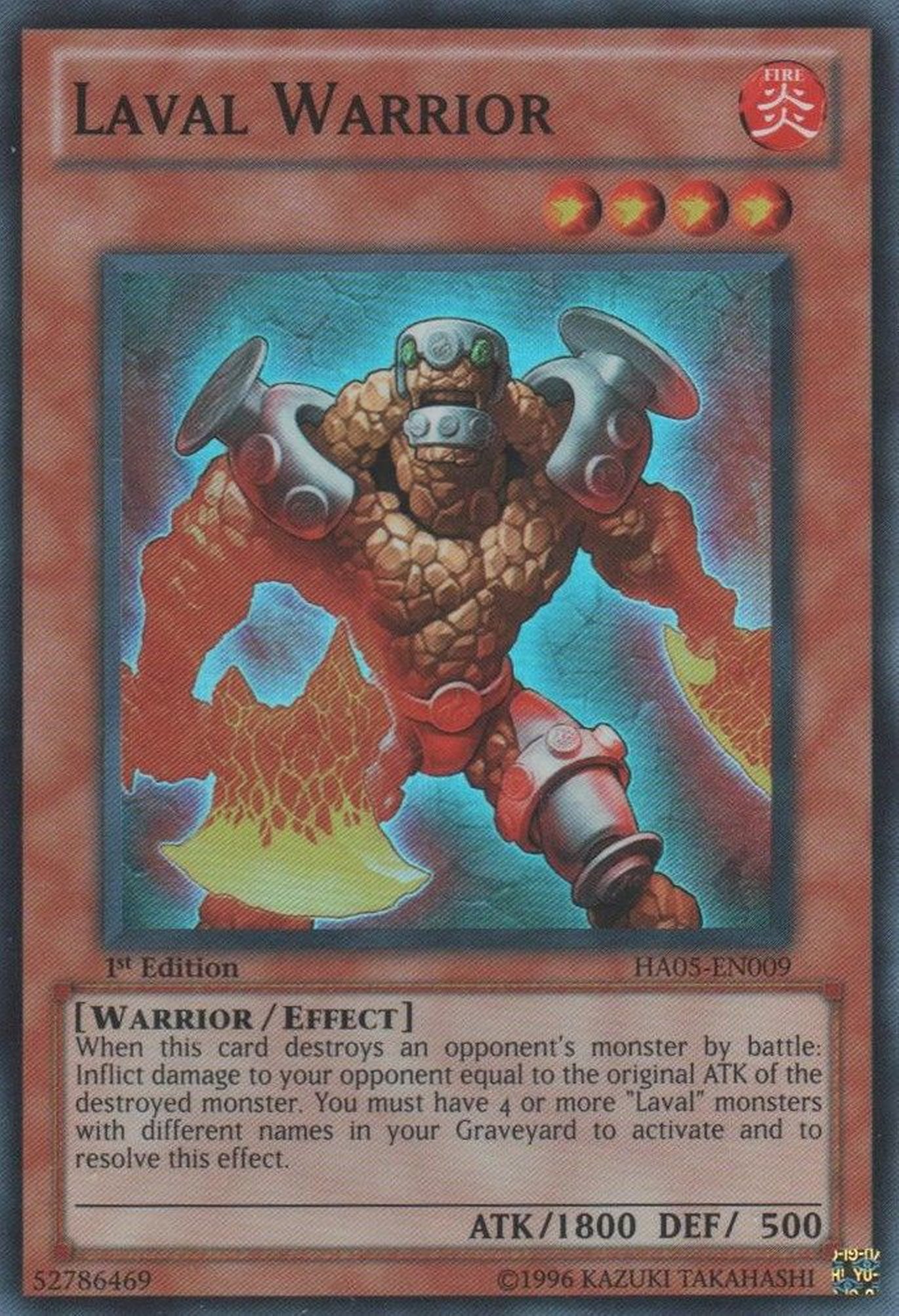 Laval Warrior [HA05-EN009] Super Rare | GnG Games