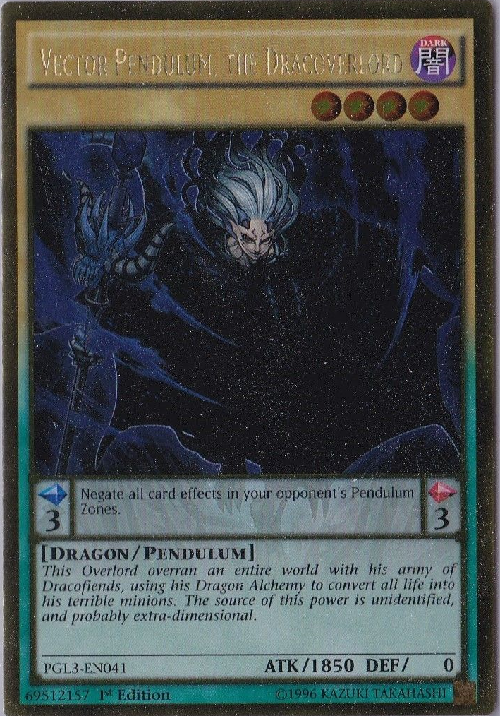 Vector Pendulum, the Dracoverlord [PGL3-EN041] Gold Rare | GnG Games