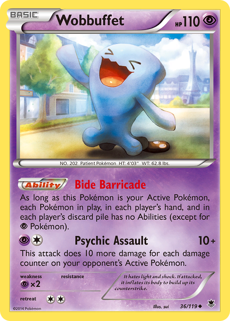 Wobbuffet (36/119) [XY: Phantom Forces] | GnG Games