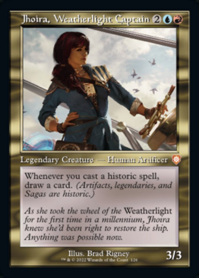 Jhoira, Weatherlight Captain (Retro) [The Brothers' War Commander] | GnG Games