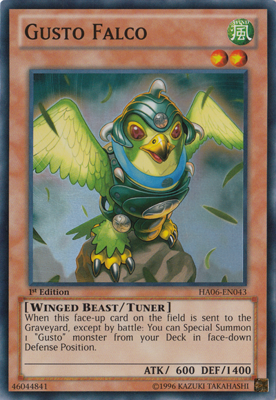 Gusto Falco [HA06-EN043] Super Rare | GnG Games