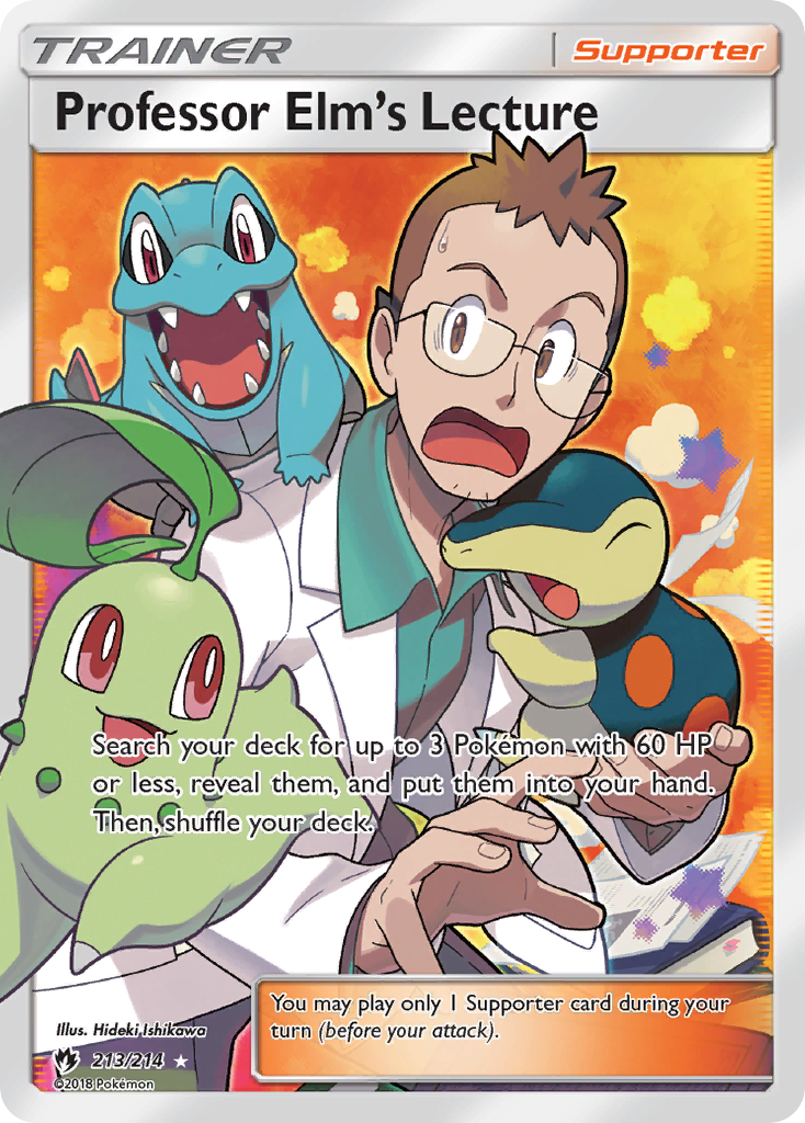 Professor Elm's Lecture (213/214) [Sun & Moon: Lost Thunder] | GnG Games