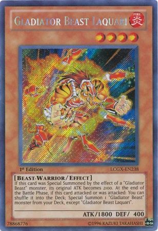 Gladiator Beast Laquari [LCGX-EN238] Secret Rare | GnG Games