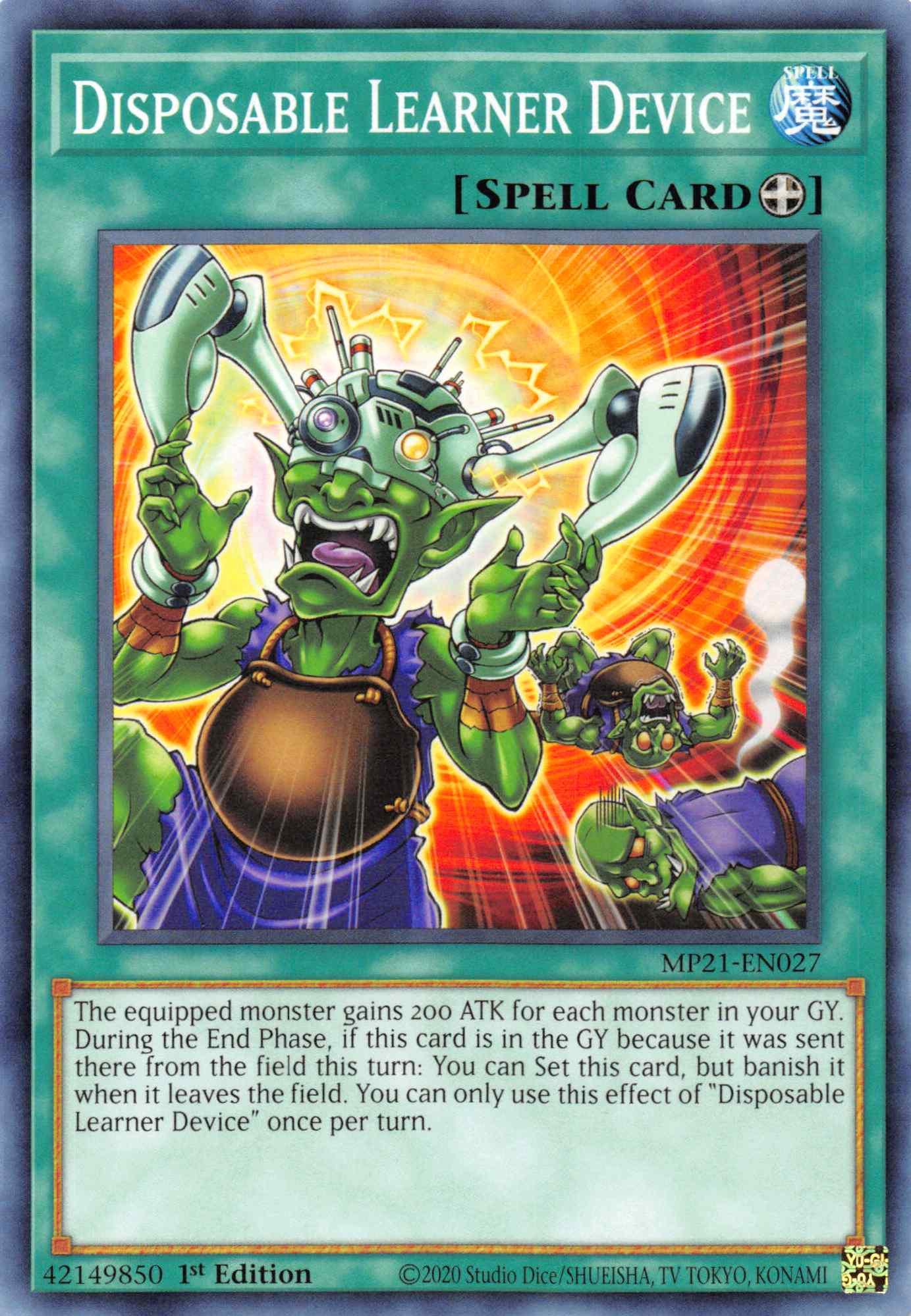Disposable Learner Device [MP21-EN027] Common | GnG Games