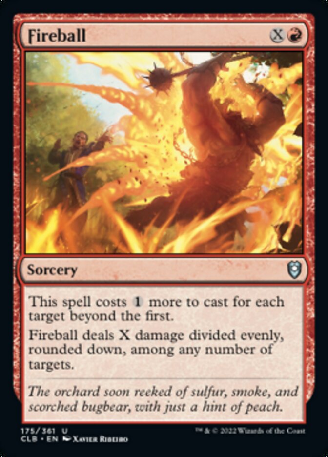 Fireball [Commander Legends: Battle for Baldur's Gate] | GnG Games