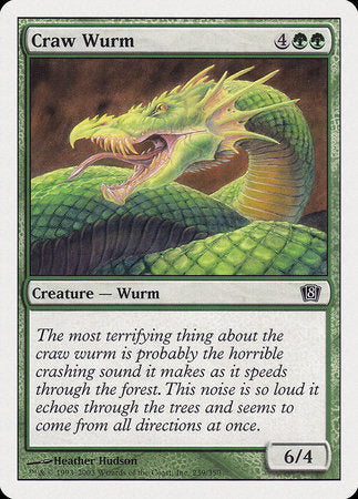 Craw Wurm [Eighth Edition] | GnG Games