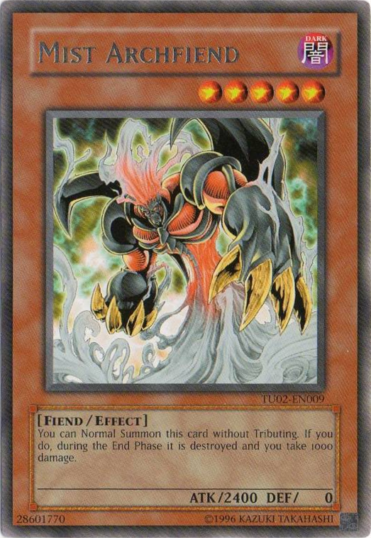 Mist Archfiend [TU02-EN009] Rare | GnG Games