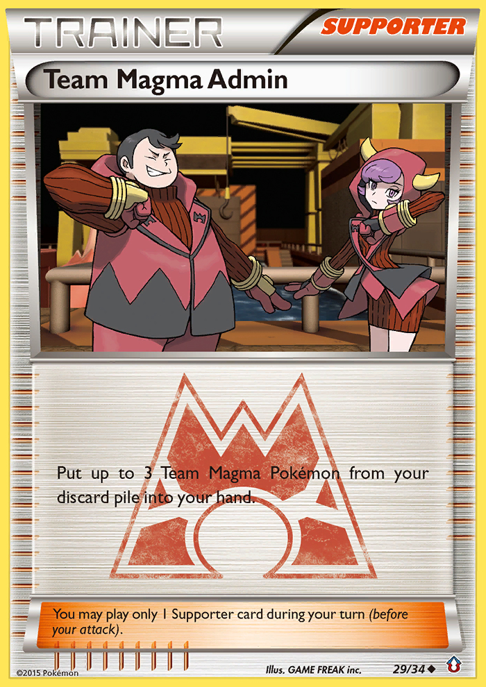 Team Magma Admin (29/34) [XY: Double Crisis] | GnG Games