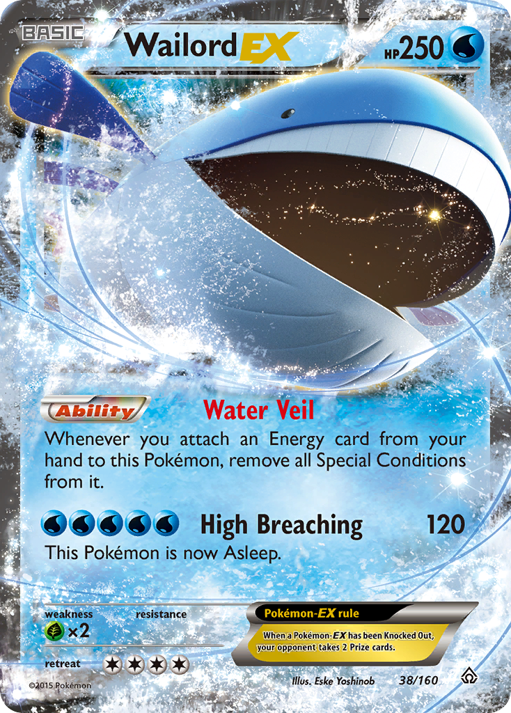 Wailord EX (38/160) [XY: Primal Clash] | GnG Games