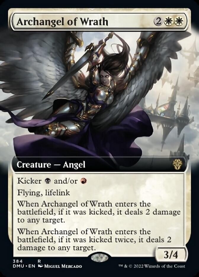 Archangel of Wrath (Extended Art) [Dominaria United] | GnG Games