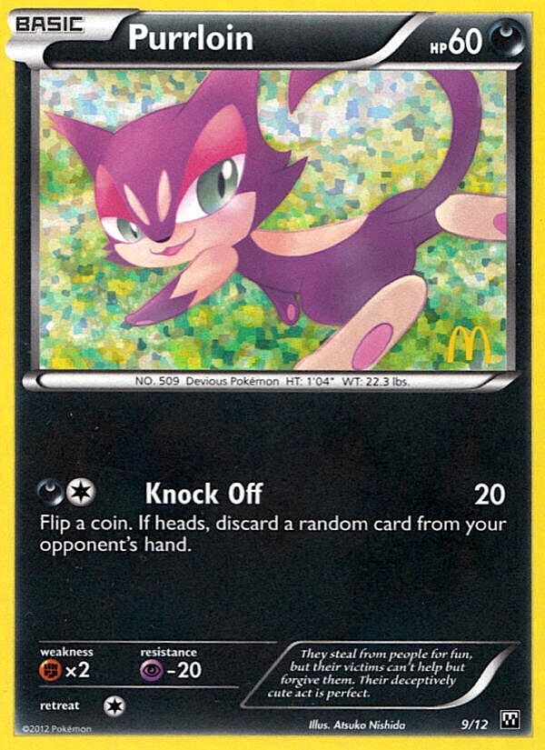 Purrloin (9/12) [McDonald's Promos: 2012 Collection] | GnG Games