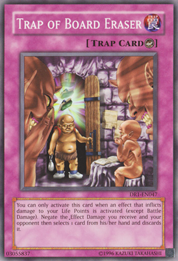 Trap of Board Eraser [DR1-EN047] Common | GnG Games