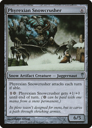 Phyrexian Snowcrusher [Coldsnap] | GnG Games