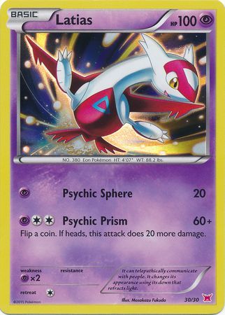 Latias (30/30) [XY: Trainer Kit 2 - Latias] | GnG Games