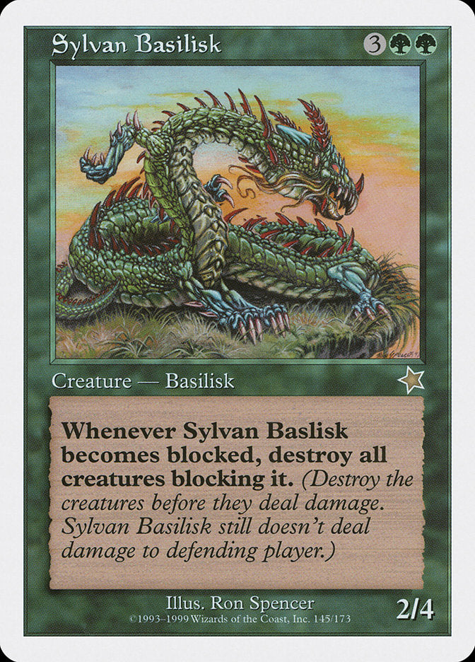 Sylvan Basilisk [Starter 1999] | GnG Games