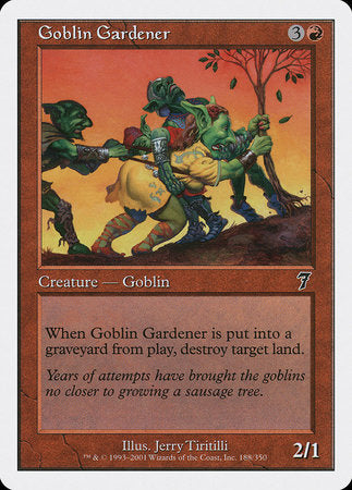 Goblin Gardener [Seventh Edition] | GnG Games