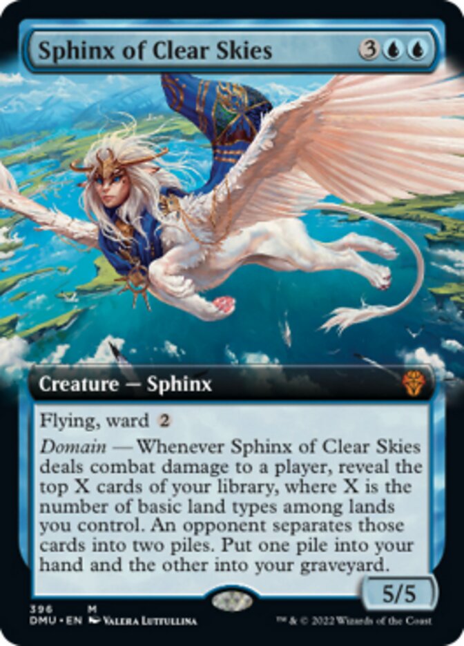 Sphinx of Clear Skies (Extended Art) [Dominaria United] | GnG Games