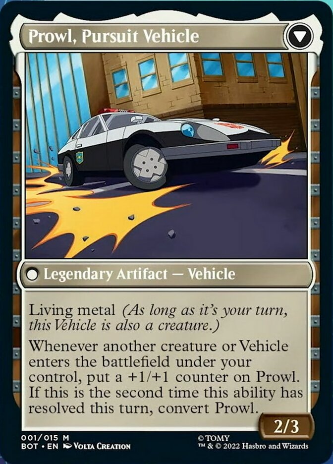 Prowl, Stoic Strategist // Prowl, Pursuit Vehicle [Universes Beyond: Transformers] | GnG Games