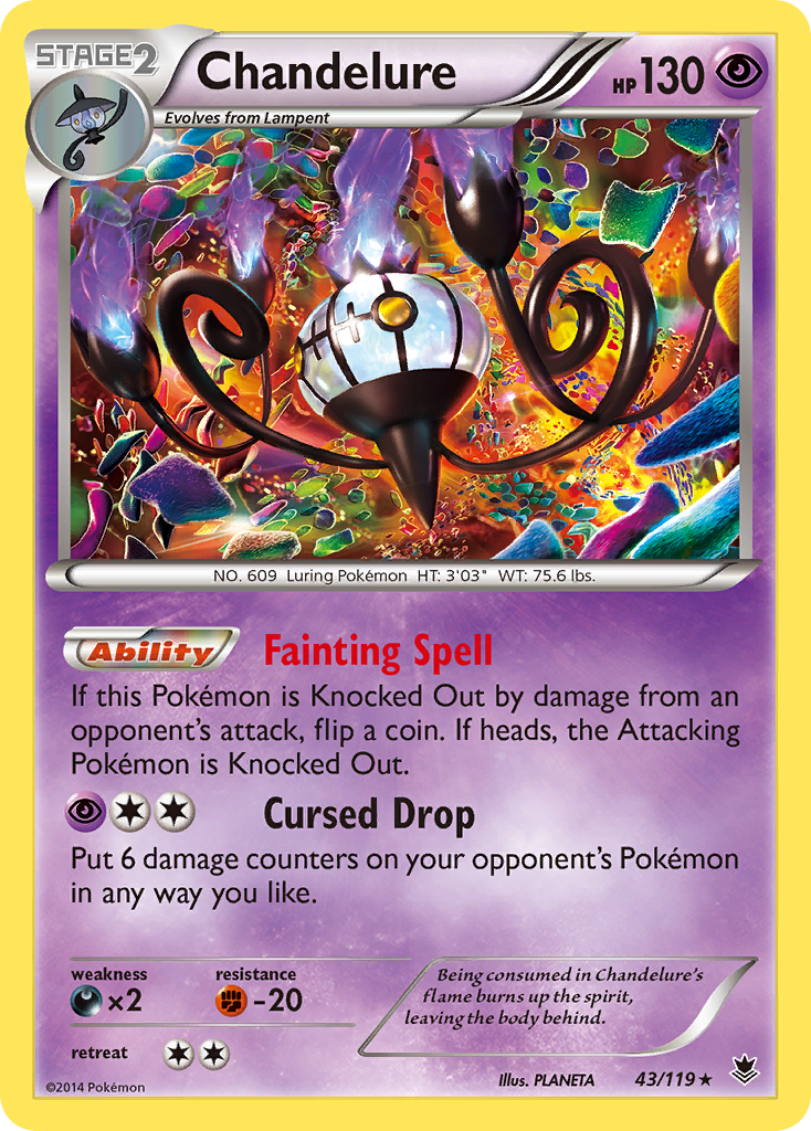 Chandelure (43/119) [XY: Phantom Forces] | GnG Games