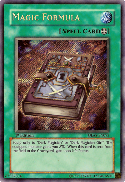 Magic Formula [GLAS-EN093] Secret Rare | GnG Games