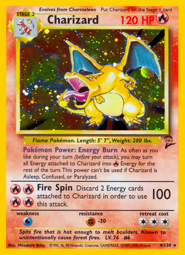 Charizard (4/130) [Base Set 2] | GnG Games