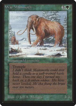 War Mammoth [Limited Edition Beta] | GnG Games