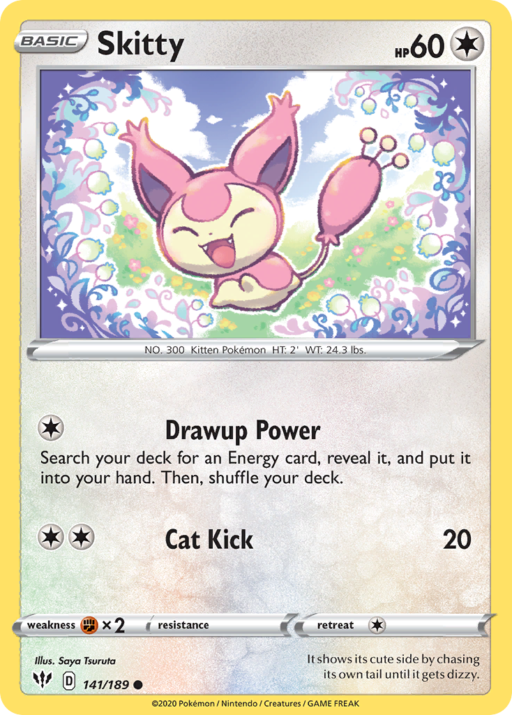 Skitty (141/189) [Sword & Shield: Darkness Ablaze] | GnG Games