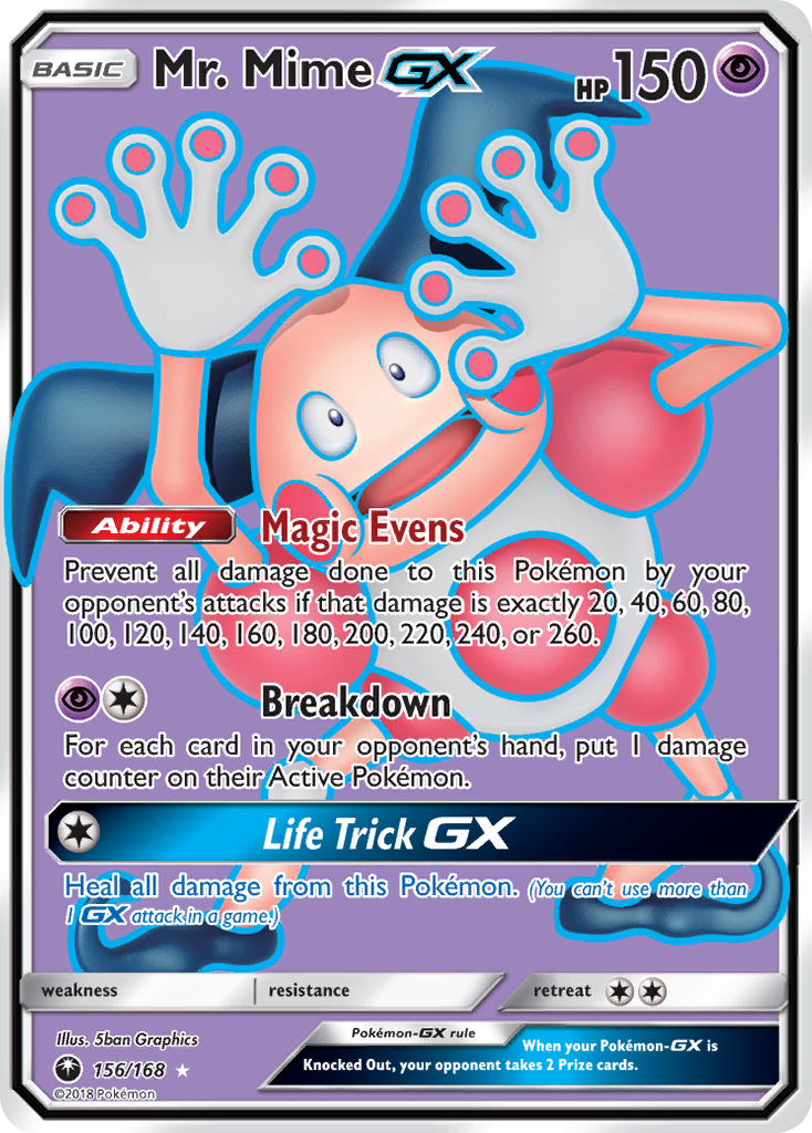 Mr. Mime GX (156/168) [Sun & Moon: Celestial Storm] | GnG Games