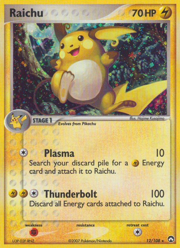 Raichu (12/108) [EX: Power Keepers] | GnG Games