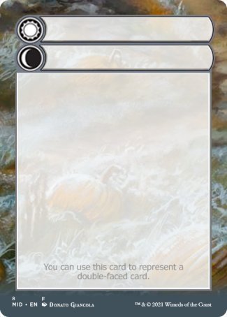 Helper Card (8/9) [Innistrad: Midnight Hunt Tokens] | GnG Games
