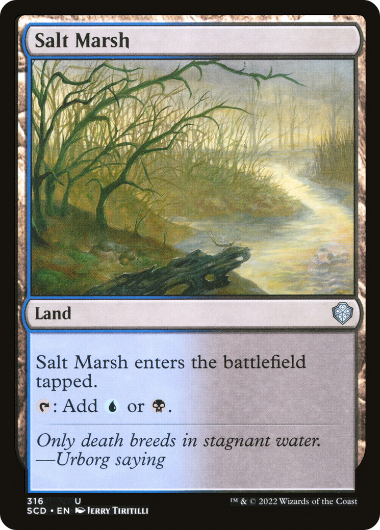 Salt Marsh [Starter Commander Decks] | GnG Games