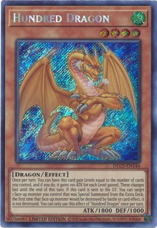 Hundred Dragon [DLCS-EN146] Secret Rare | GnG Games