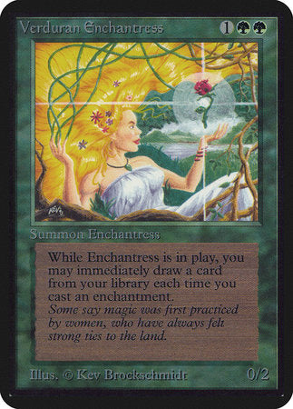 Verduran Enchantress [Limited Edition Alpha] | GnG Games