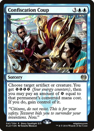 Confiscation Coup [Kaladesh Promos] | GnG Games