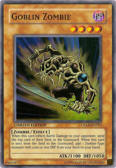 Goblin Zombie [CRMS-ENSE2] Super Rare | GnG Games